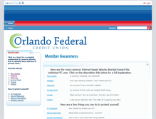 Tablet Screenshot of ofcu.castlegarde.com